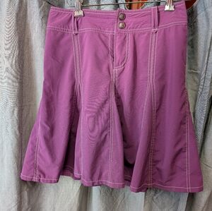 Athleta Purple Flared Skirt